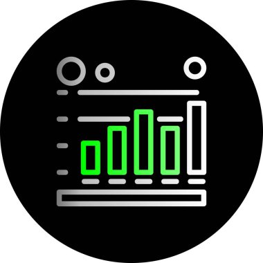 seo modern simgesinin vektör illüstrasyonu