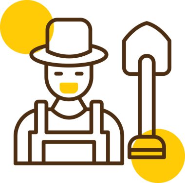 Modern simgenin vektör illüstrasyonu