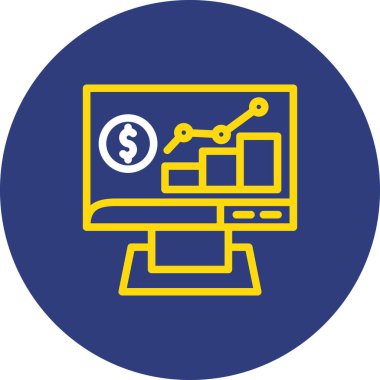 seo modern simgesinin vektör illüstrasyonu