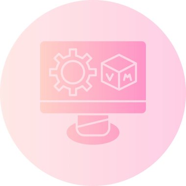 vektör sunucu illüstrasyonu