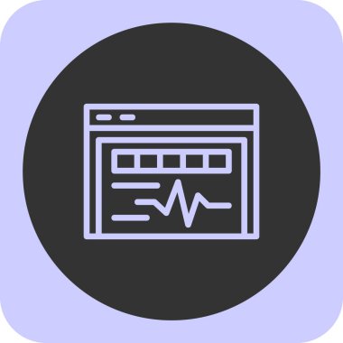 seo modern simgesinin vektör illüstrasyonu