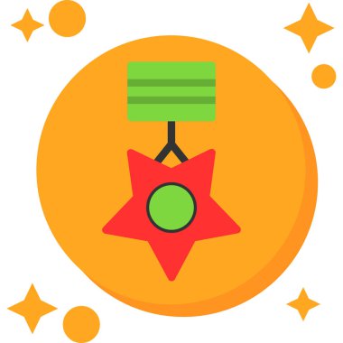 Havai fişekler. Web simgesi basit illüstrasyon