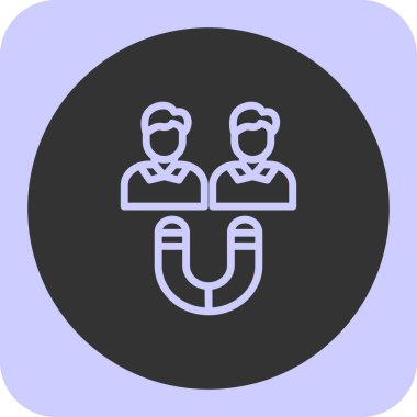 İnsan simgesinin vektör illüstrasyonu