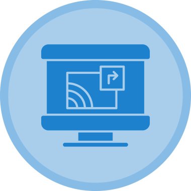 seo modern simgesinin vektör illüstrasyonu