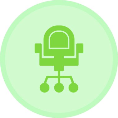 Bir robot simgesinin vektör illüstrasyonu