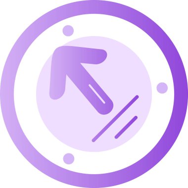 Modern bir simgenin vektör illüstrasyonu