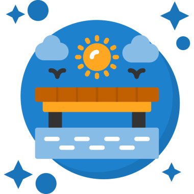 Bina. Web simgesi basit illüstrasyon