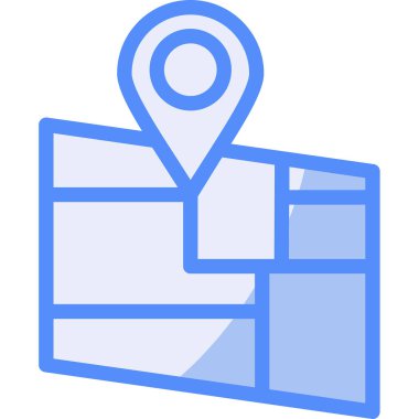 navigasyon haritası konumu simgesi