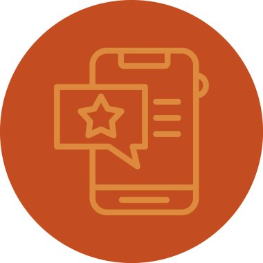 mobil simge vektör illüstrasyonu