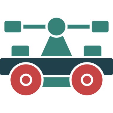 - Araba. Web simgesi vektör illüstrasyonu