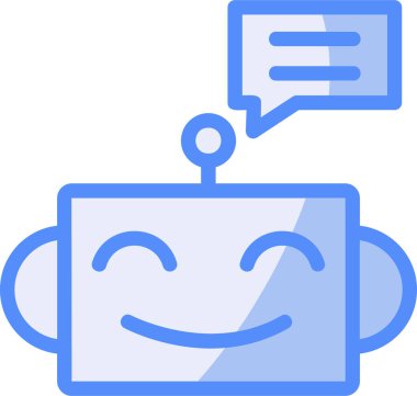 Sohbet ileti simgesi ana hat biçimi