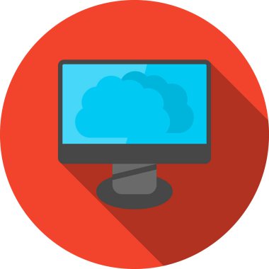 bulut hesaplama vektörü simgesi