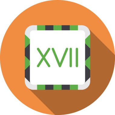 Modern bir simgenin vektör illüstrasyonu