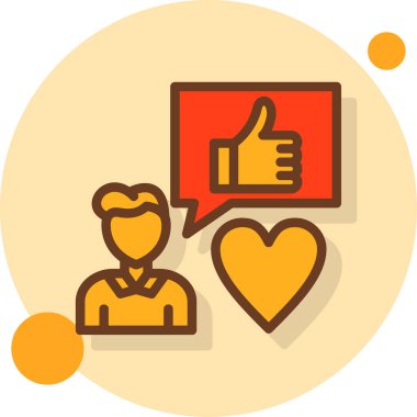 Simge vektör illüstrasyonu gibi