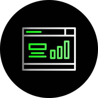 Projeniz için vektör lcd simgesi