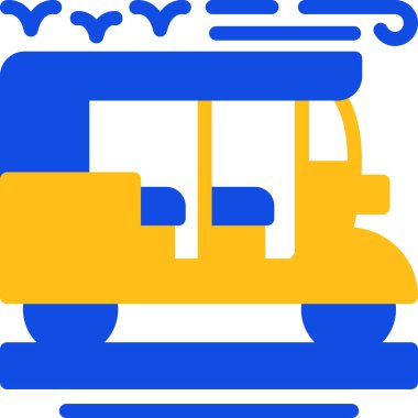 araba simgesi vektör illüstrasyonu