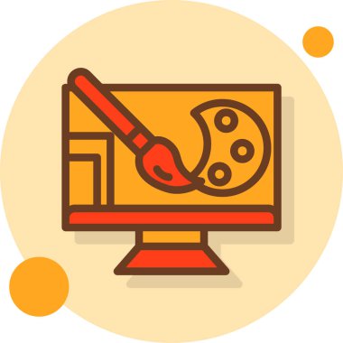 Sanayi fabrikası ikonu vektör illüstrasyonu