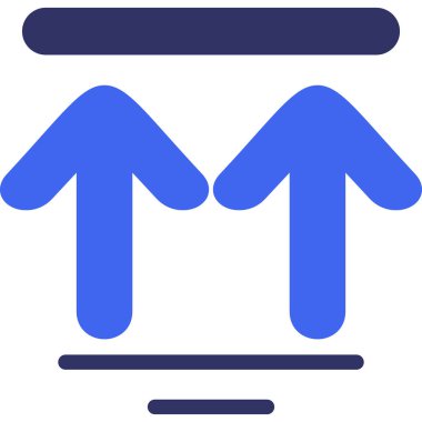 ok simgesi vektör illüstrasyonu