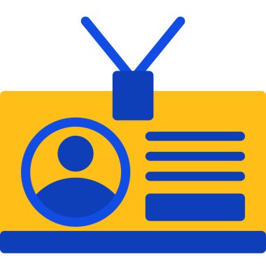 TV simgesi vektör özeti çizimi