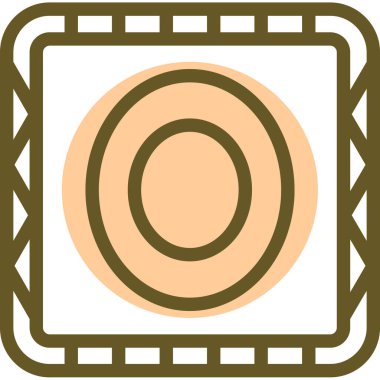 Altın paranın vektör illüstrasyonu