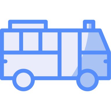 araba van taşıma simgesi