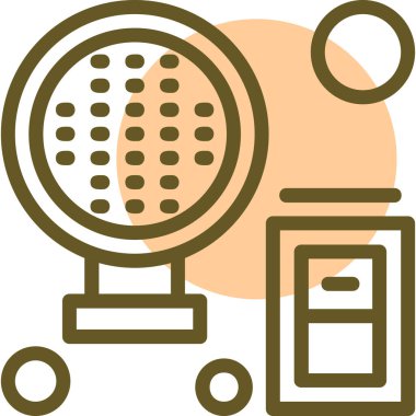 Seo simgesinin vektör illüstrasyonu