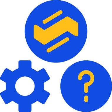 seçenekler web vektör illüstrasyon arka planı