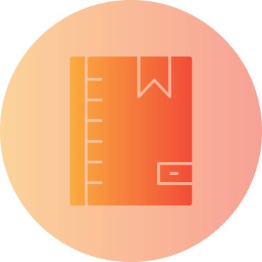 Modern simgenin vektör illüstrasyonu