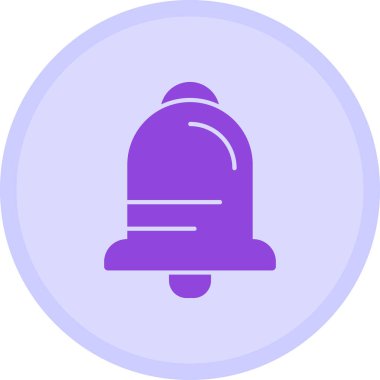 Zil. Web simgesi basit illüstrasyon