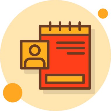 Doldurulmuş takvim tarihi olay simgesi - özet biçimi