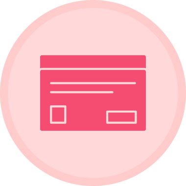 Tarayıcı. Web simgesi basit illüstrasyon