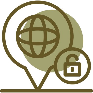 seo modern simgesinin vektör illüstrasyonu