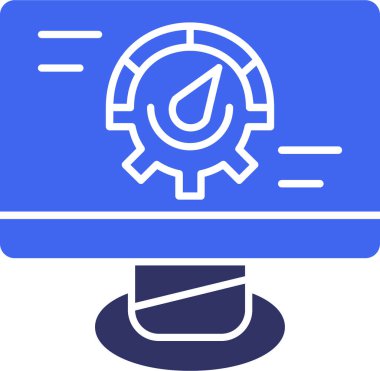 seo modern simgesinin vektör illüstrasyonu