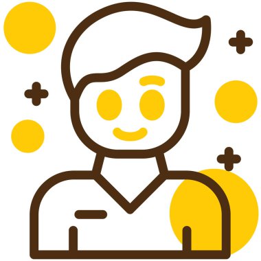 avatar erkek simgesi - taslak biçimi