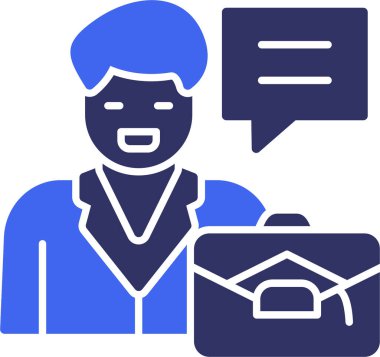 dizüstü bilgisayar vektör çizimi olan avatar adam