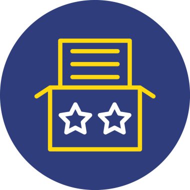 Oylama simgesi vektör çizimi