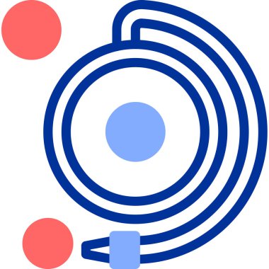 Hedef simgenin vektör illüstrasyonu