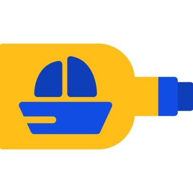 Modern b 'nin vektör illüstrasyonunda yiyecek ikonu yok