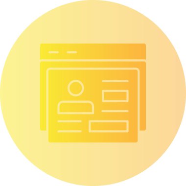 seo modern simgesinin vektör illüstrasyonu