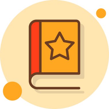 Kitap. Web simgesi basit illüstrasyon