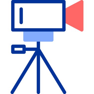 Kamera. Web simgesi basit tasarım