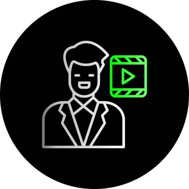 Web ve ticari için vektör avatar simgesi