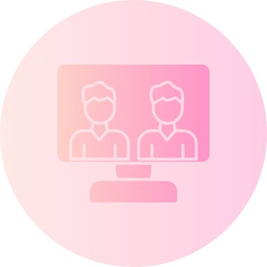 İnsan simgesinin vektör illüstrasyonu