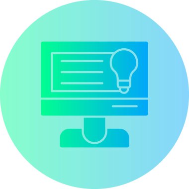 Seo simgesinin vektör illüstrasyonu