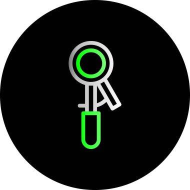 Anahtar simgesi vektör illüstrasyonu