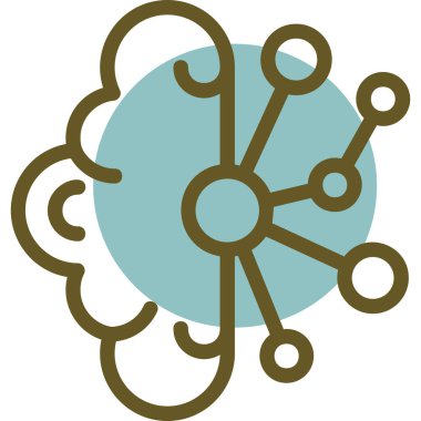 Vektör illüstrasyonu, simge ögesi arkaplanı