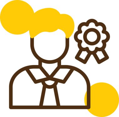 İş. Web simgesi basit illüstrasyon