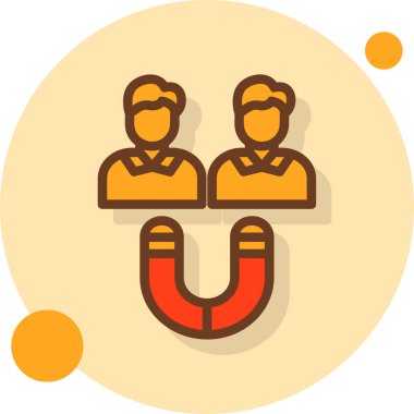 İnsanlar. Web simgesi basit illüstrasyon