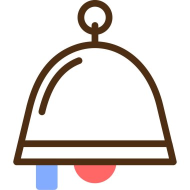 Zil. Web simgesi basit illüstrasyon