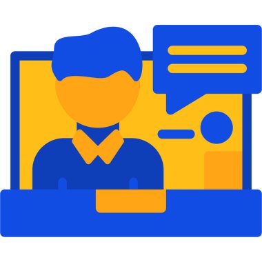 Müşteri servisi. Basit resimleme